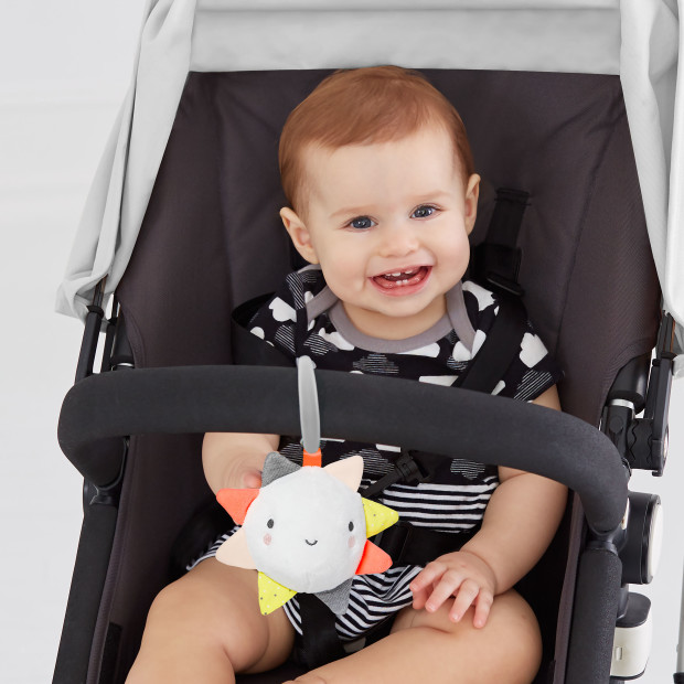 Skip Hop Silver Lining Chime Sun Stroller Toy.