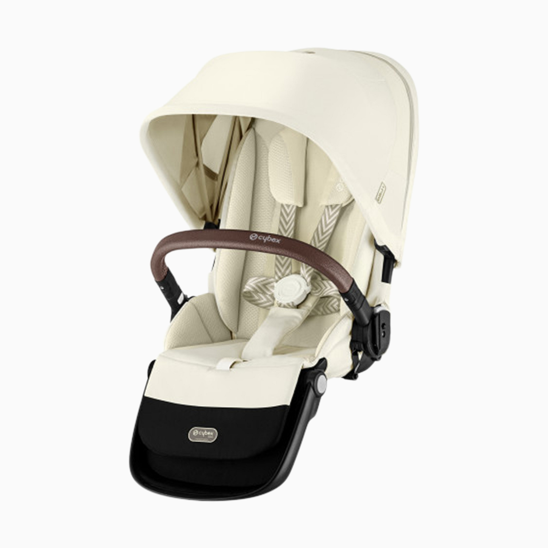 jogging stroller single Thule Urban Glide 3 with NON-Magnetic Buckle MegaMenu: Fat Tire clean fabrics and a Berkley Trilene® Big Game™ Select Doona Color:Blush Pink (Doona)