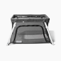Guava Family Travel Crib includes Lightweight Backpack Design | Certified Baby Safe Portable Crib | Folding Play Yard, Comfy Mattress for Babies, Toddlers | Compact Baby Travel Bed