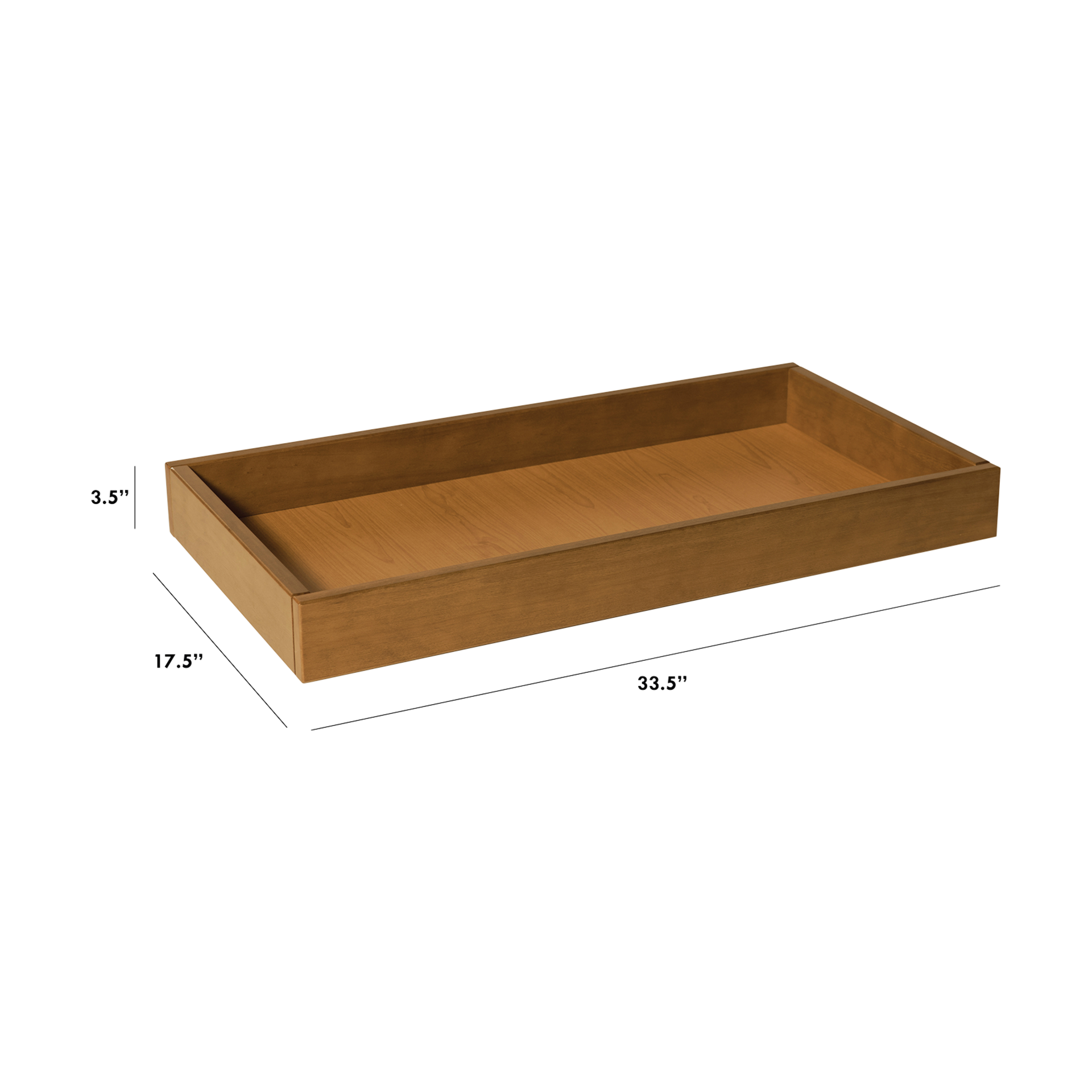 daVinci Universal Removable Changing Tray - Chestnut.