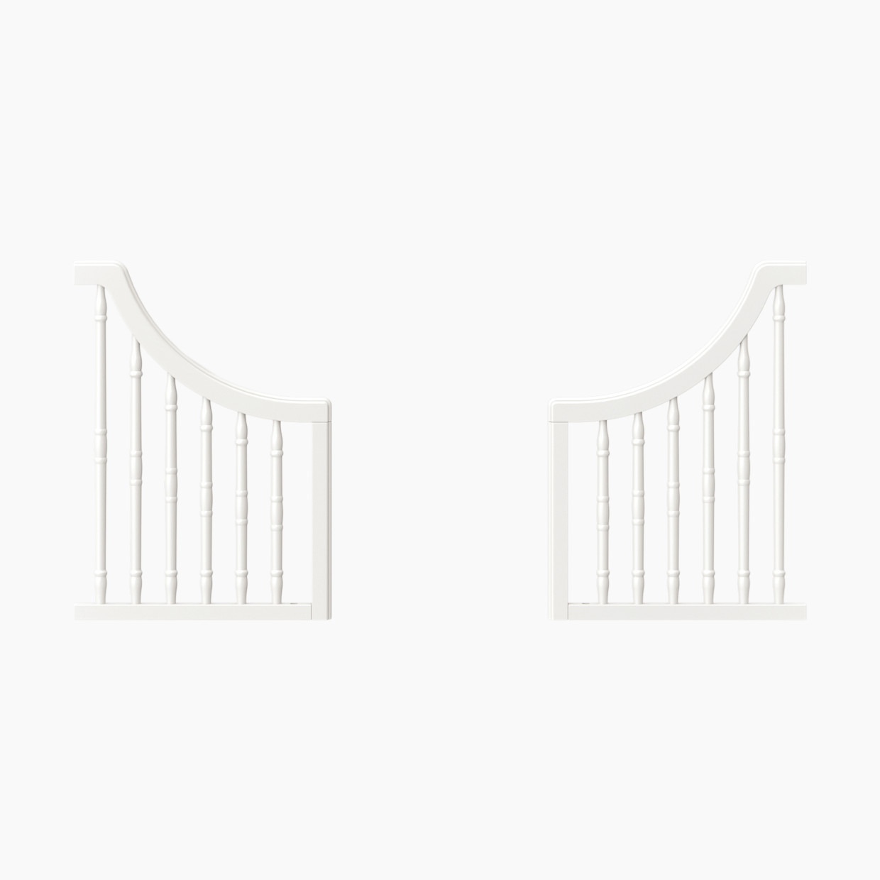 Namesake Liberty 4-in-1 Toddler Bed Conversion Kit - Warm White.