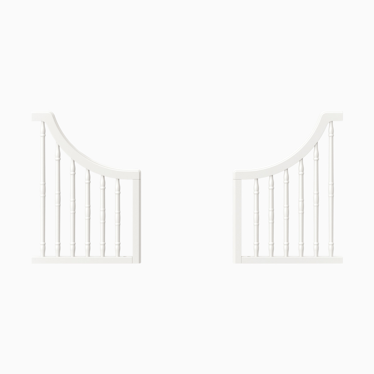 Namesake Liberty 4-in-1 Toddler Bed Conversion Kit - Warm White.