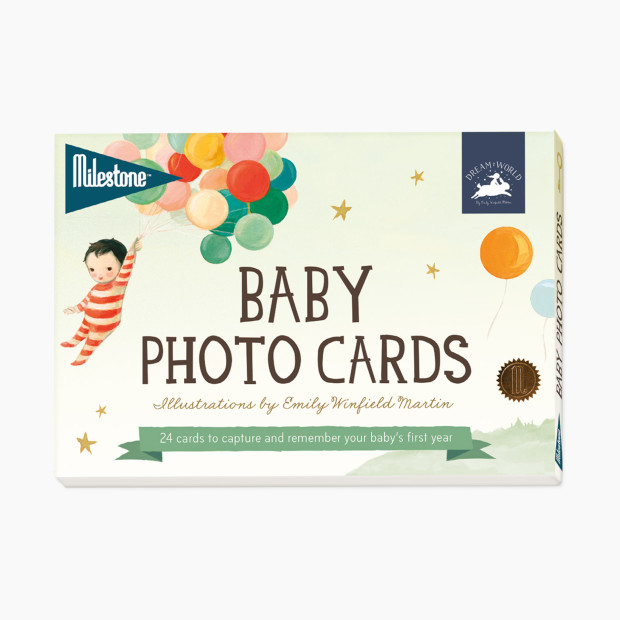Milestone Dream World Baby Photo Cards.