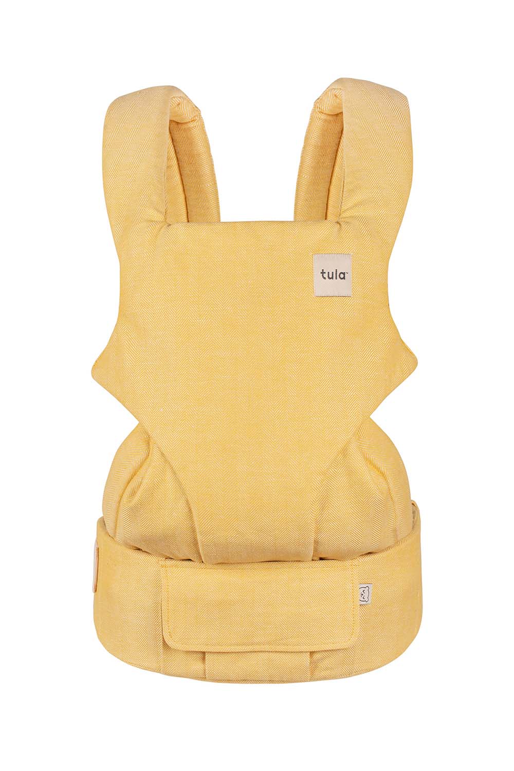 Baby Tula Daffodil Linen Explore Baby Carrier.