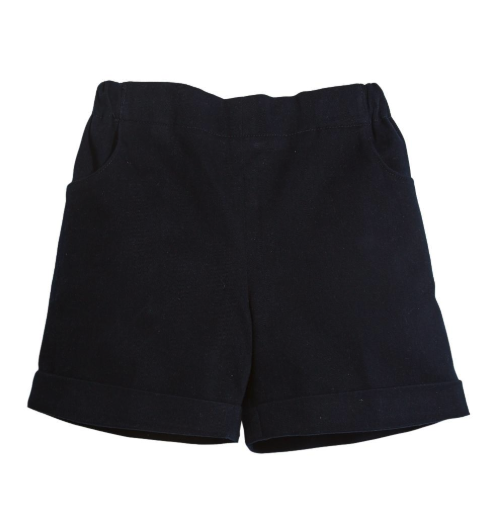 Classic Cotton Baby Shorts (Navy) - $57.87.