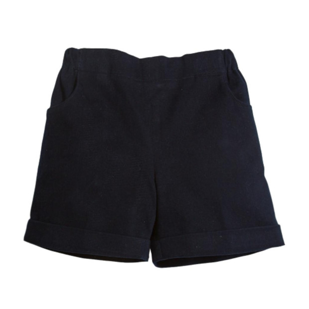 Classic Cotton Baby Shorts (Navy) - $57.87.