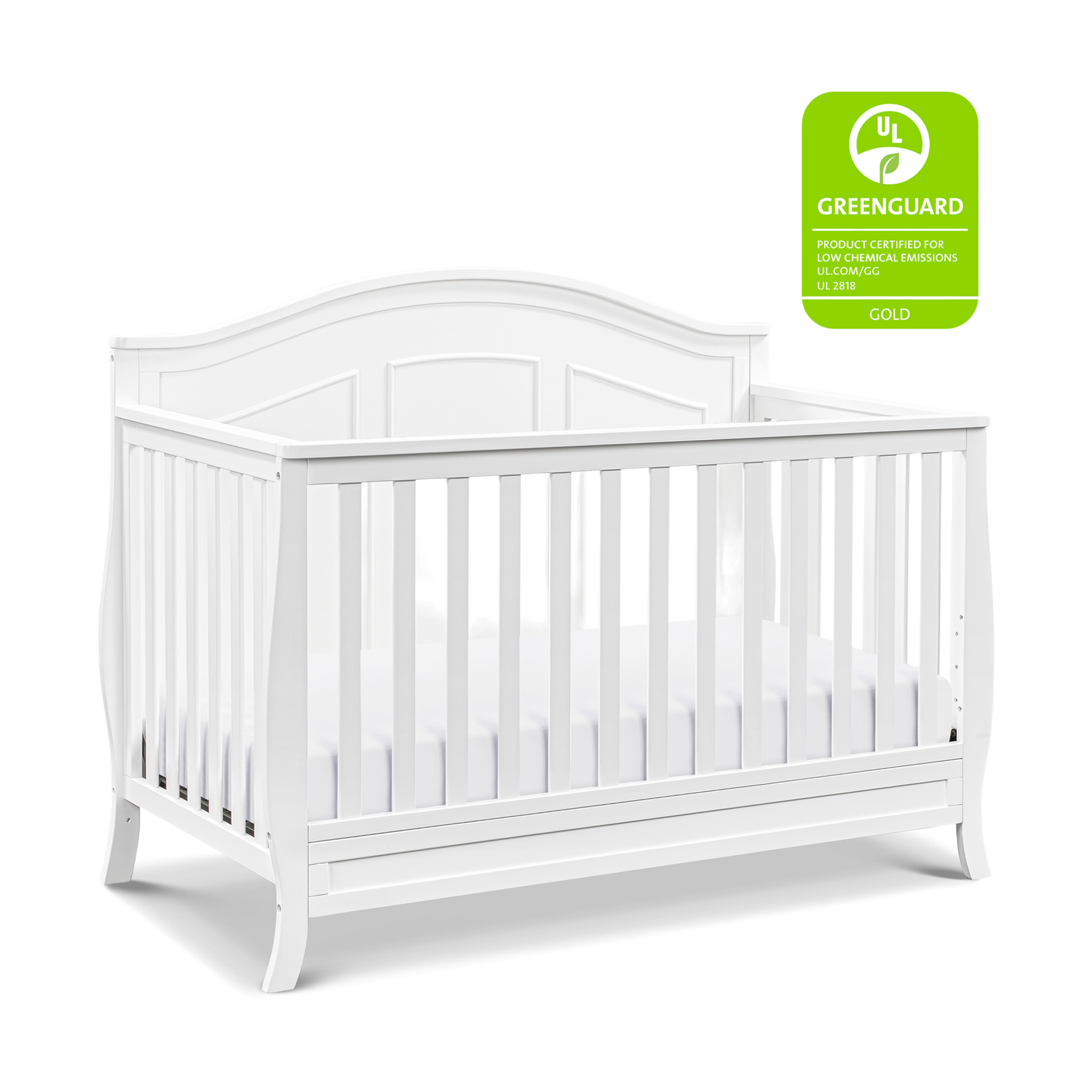 DaVinci Emmett 4in1 Convertible Crib White Babylist Shop