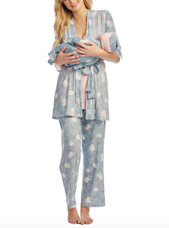 OCCIENTEC Womens Maternity Pajamas Set Nursing Pajamas for Breastfeeding Soft Nursing Pregnancy Sleepwear for Hospital
