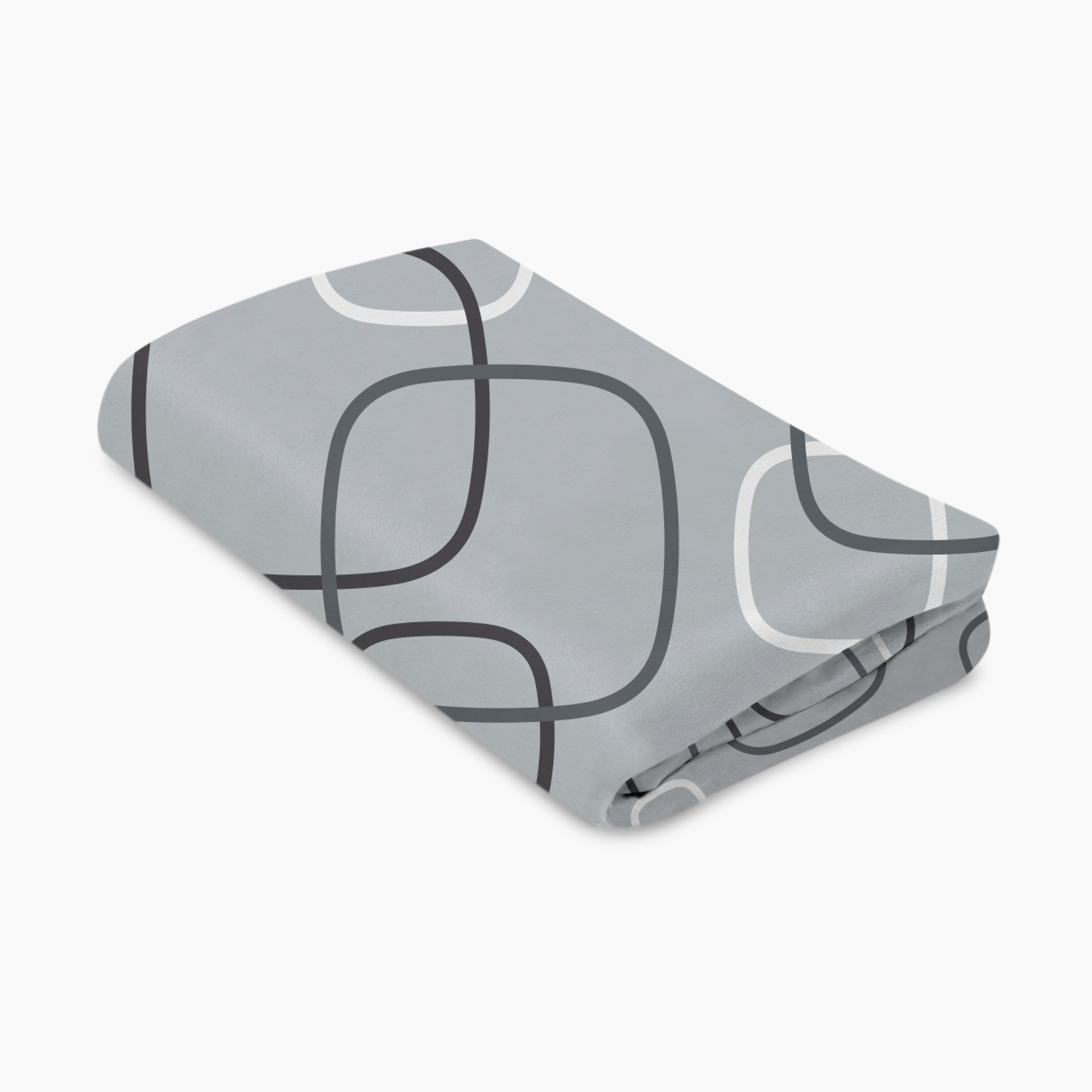 4moms Breeze Waterproof Bassinet Sheet Grey Beads Babylist Shop