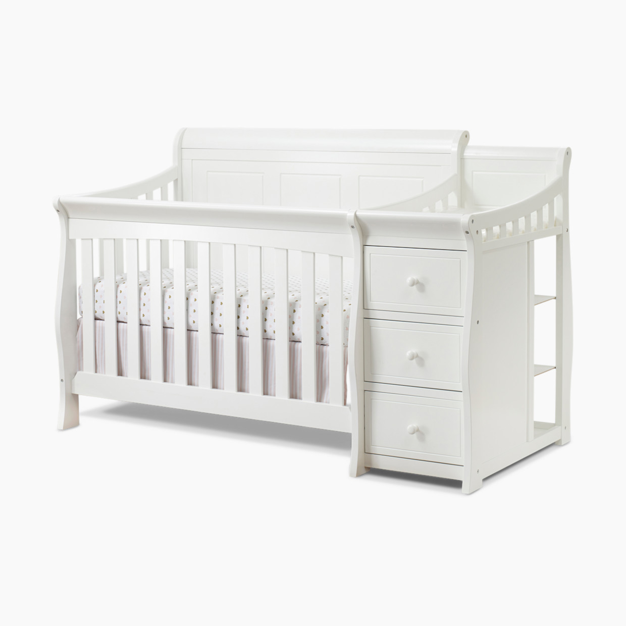 Sorelle Princeton Elite Panel Crib Changer White Babylist Shop