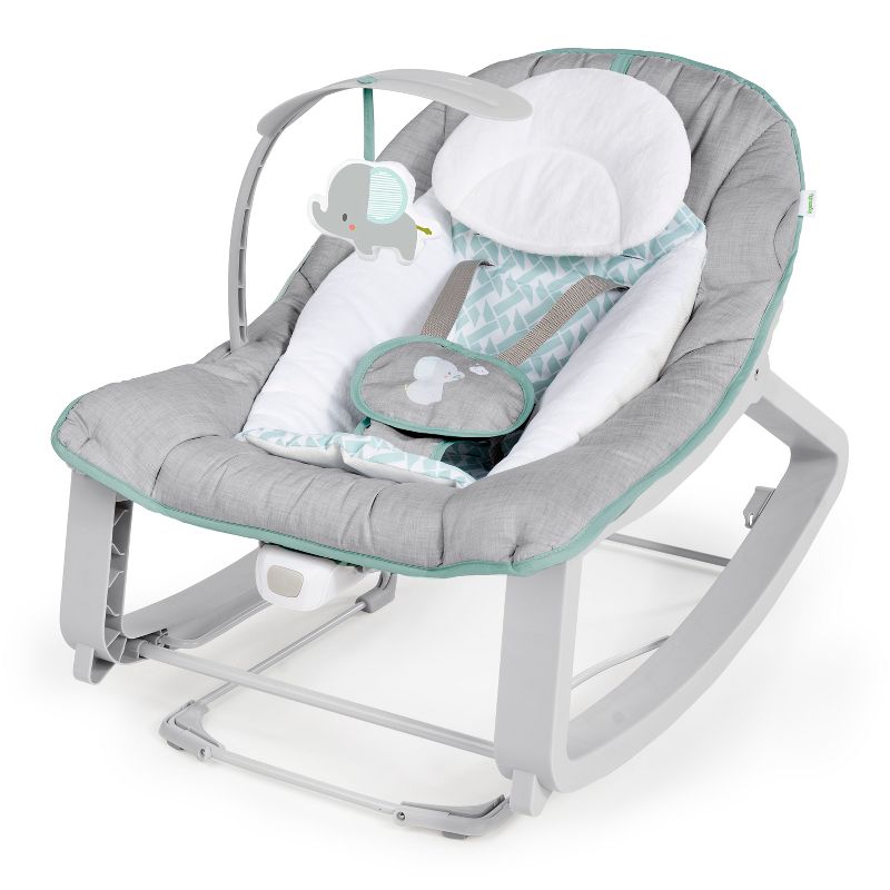 Ingenuity Keep Cozy 3-in-1 Grow with Me Baby Bouncer, Rocker & Toddler Seat.
