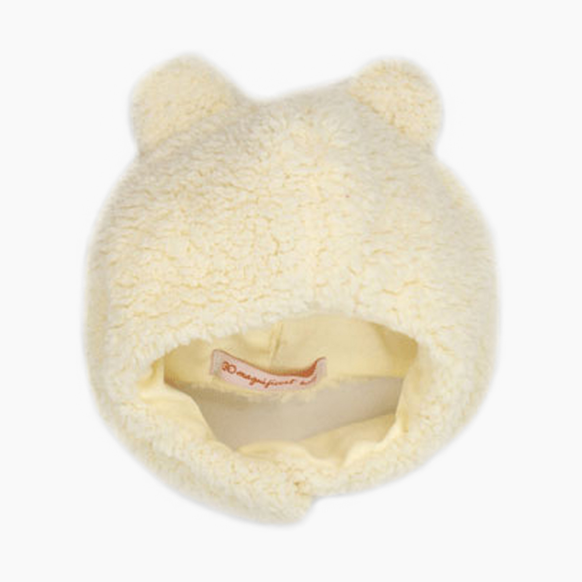 Magnetic Me Fleece Hat - Cream, 0-6 M | Babylist Shop