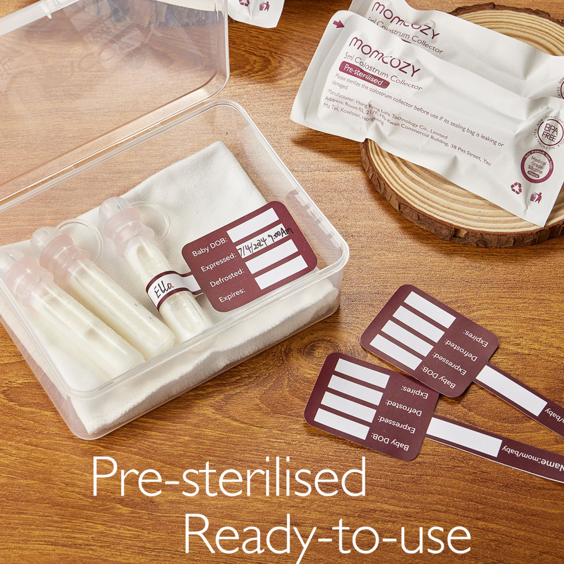 Momcozy Reusable Colostrum & Breast Milk Collector - 6.