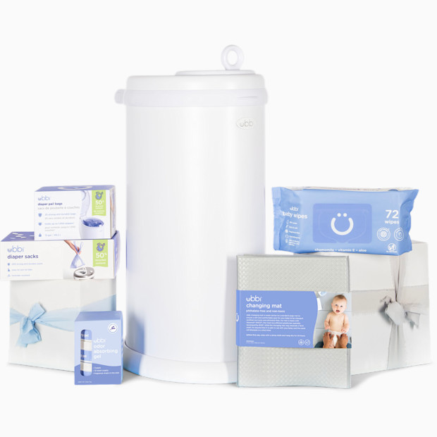 Ubbi Diaper Pail Value Gift Set.
