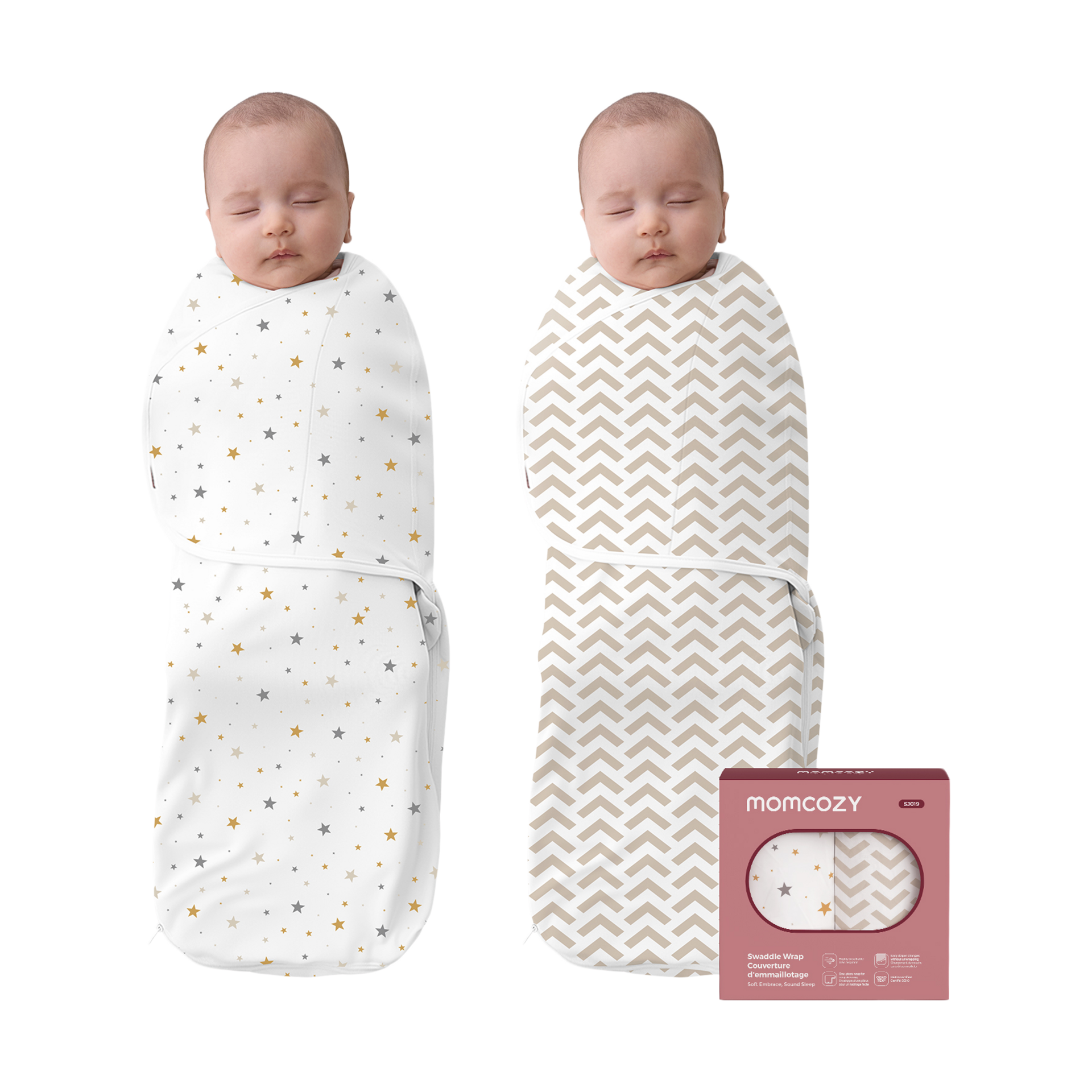 Momcozy Swaddle Sleep Sack (2 Pack) - Wonder.