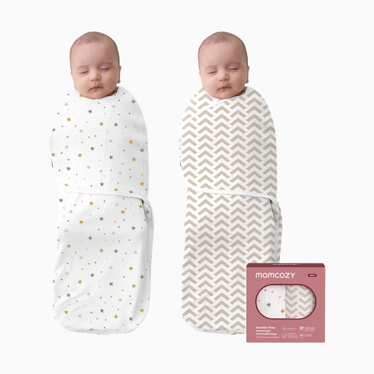 Momcozy Swaddle Sleep Sack (2 Pack) - Wonder.