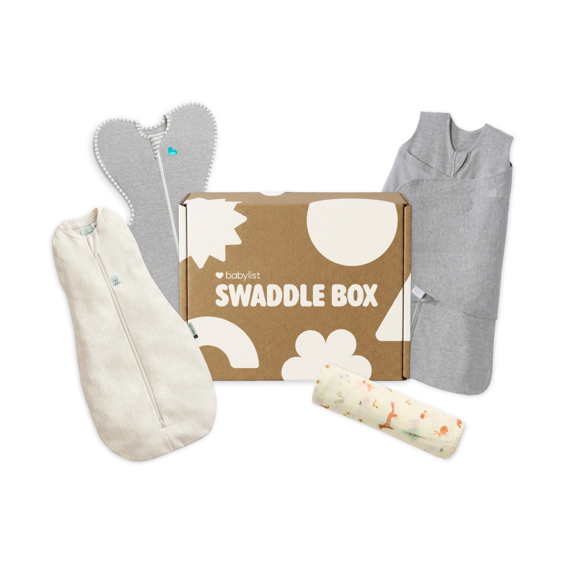 Babylist Swaddle Box.