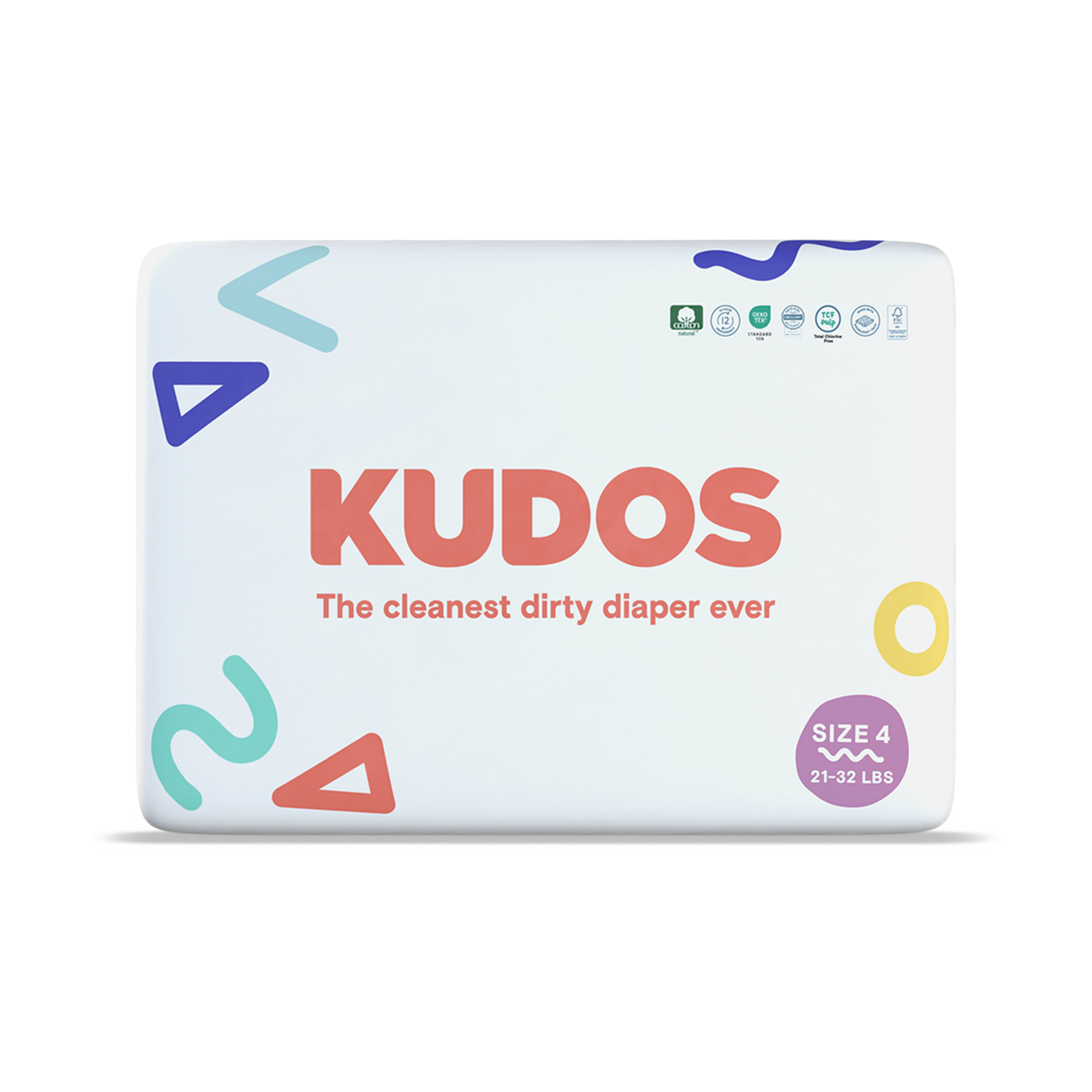 Kudos Diapers, Monthly Supply.