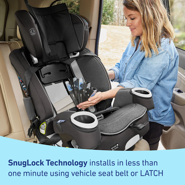 Graco 4ever Dlx Snuglock Grow 4 In 1 Car Seat Babylist Store Graco 4ever Dlx Snuglock Grow 4 In 1 Car Seat Babylist Store