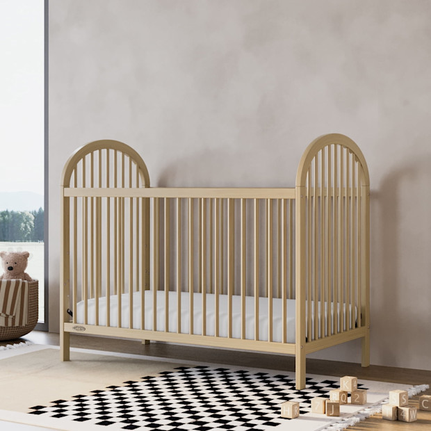 Graco Olivia 3-in-1 Convertible Baby Crib-Driftwood - $170.97.