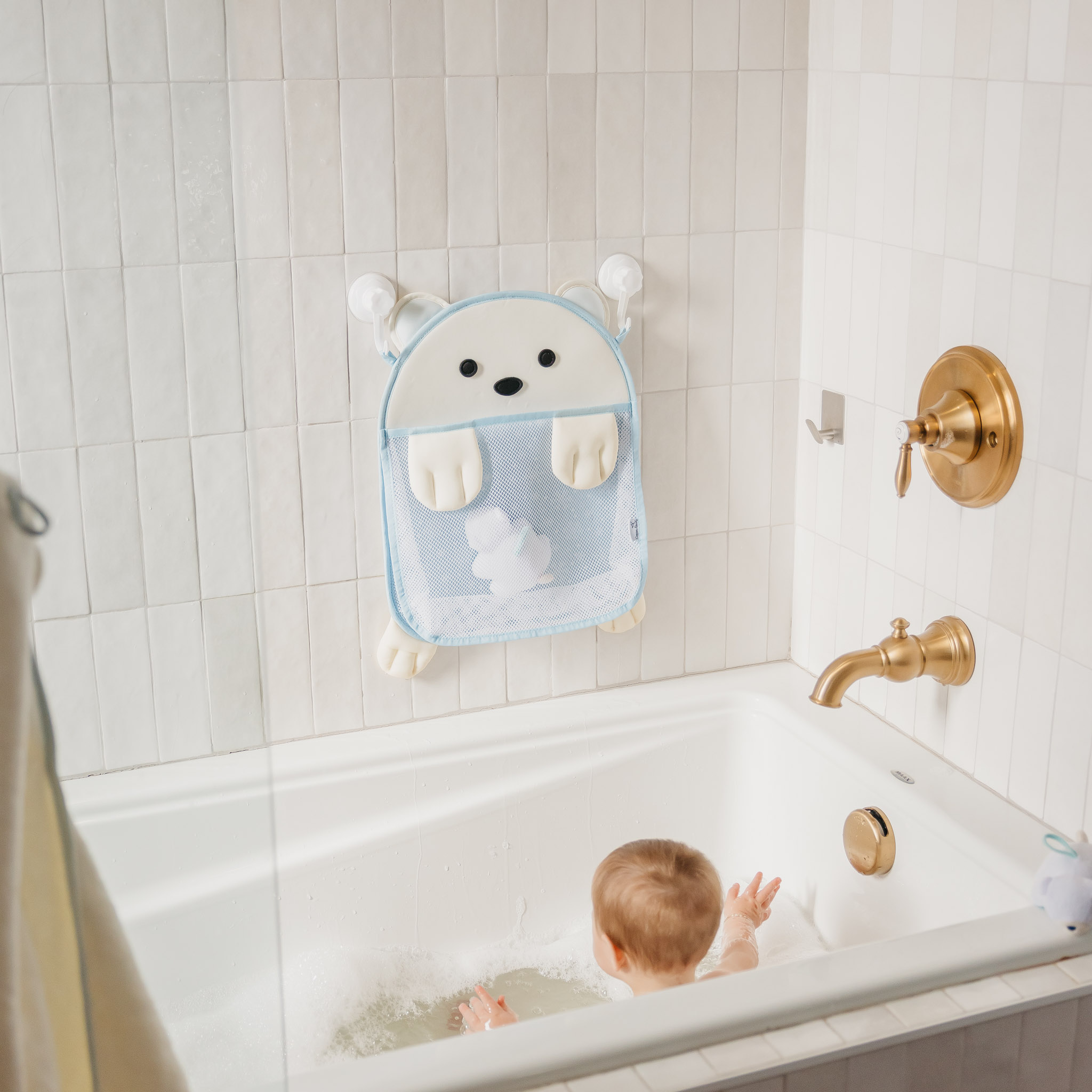 Copper Pearl Bath Toy Ogranizer - Juno.