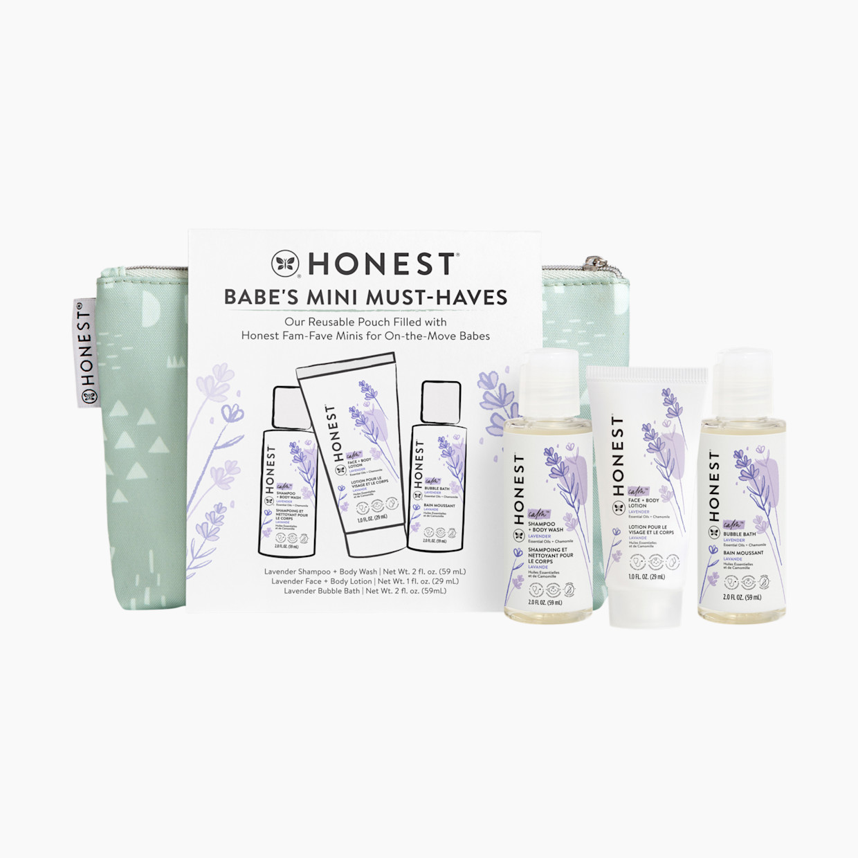 The Honest Company Babe's Mini Must Haves - Calm (Lavender).