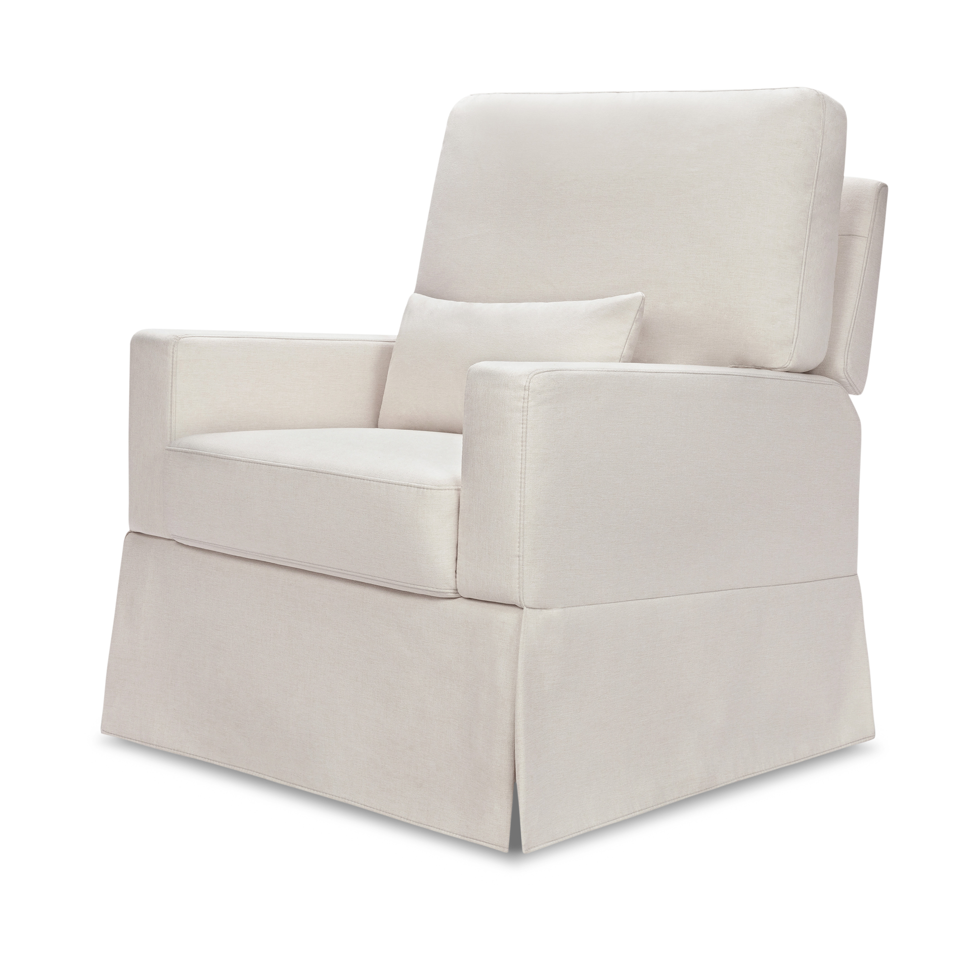 Namesake Crawford Recliner and Swivel Glider - Performance Cream Eco-Weave.