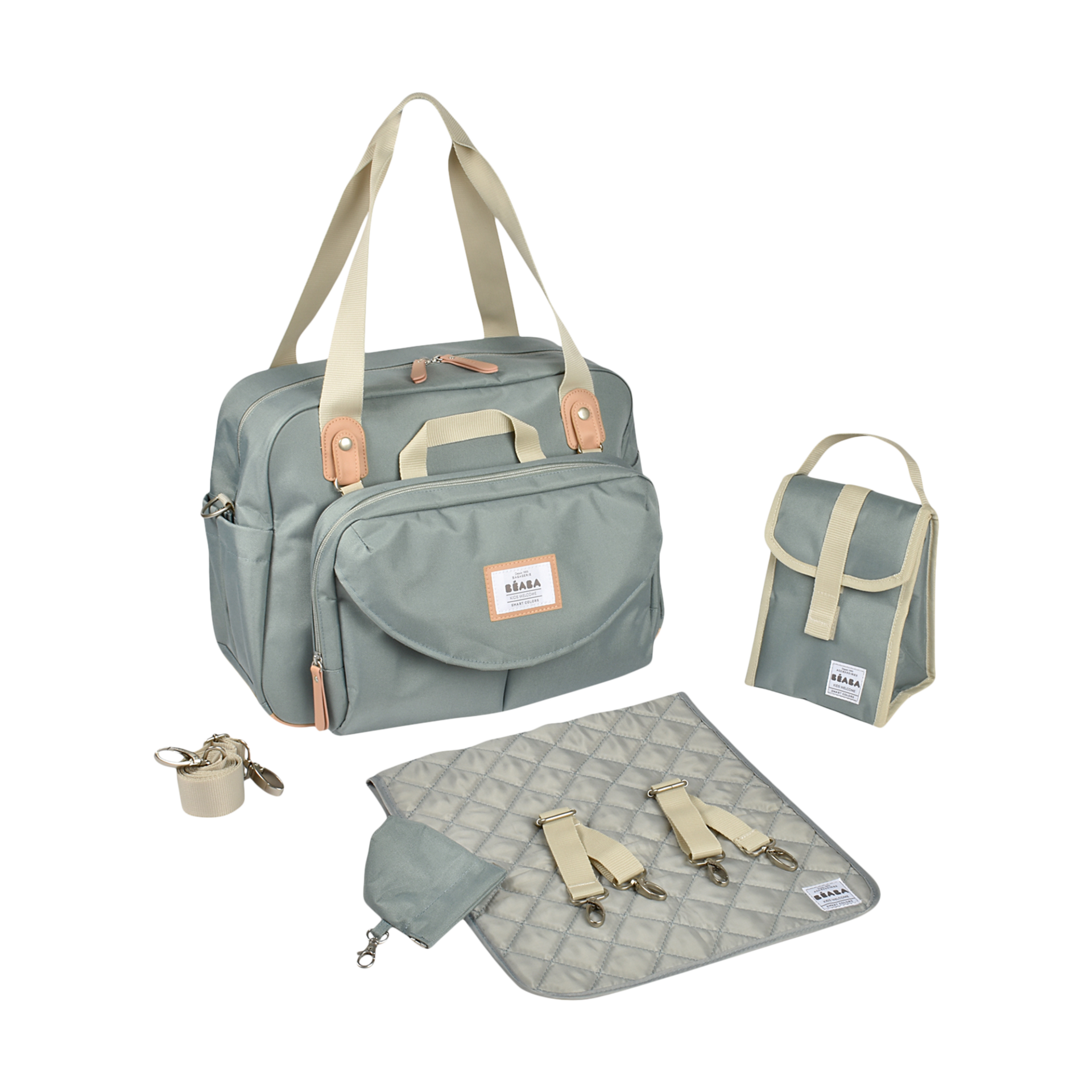 Beaba Geneva Diaper Bag - Sage - $129.99.