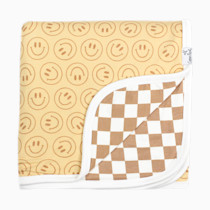 Copper Pearl Vance Three-Layer Baby Blanket: Soft Quilts for Boys & Girls | Breathable, Cozy Toddler Blanket | Premium Polyester/Rayon | 46x46