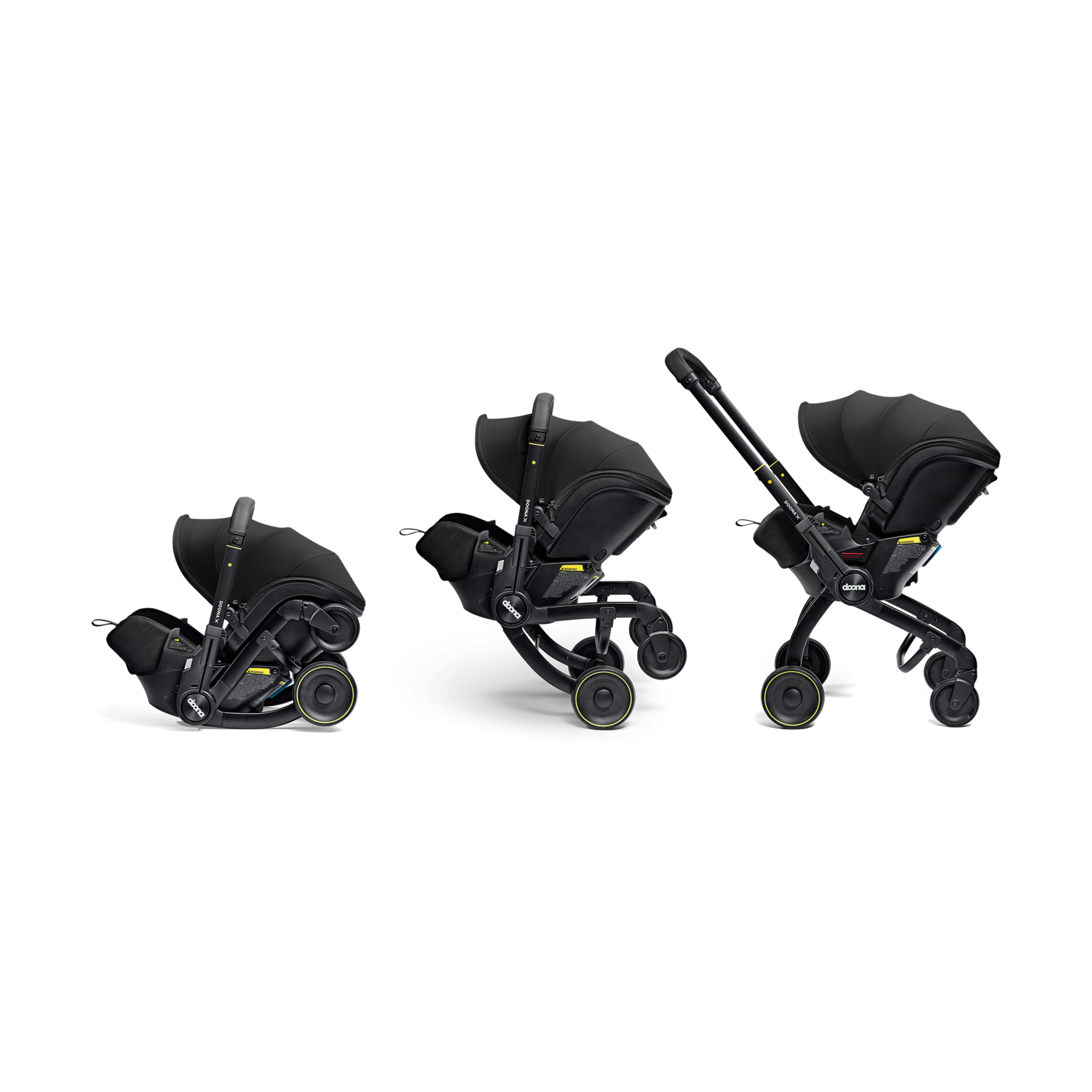 Doona Doona X Infant Car Seat & Stroller - Nitro Black.