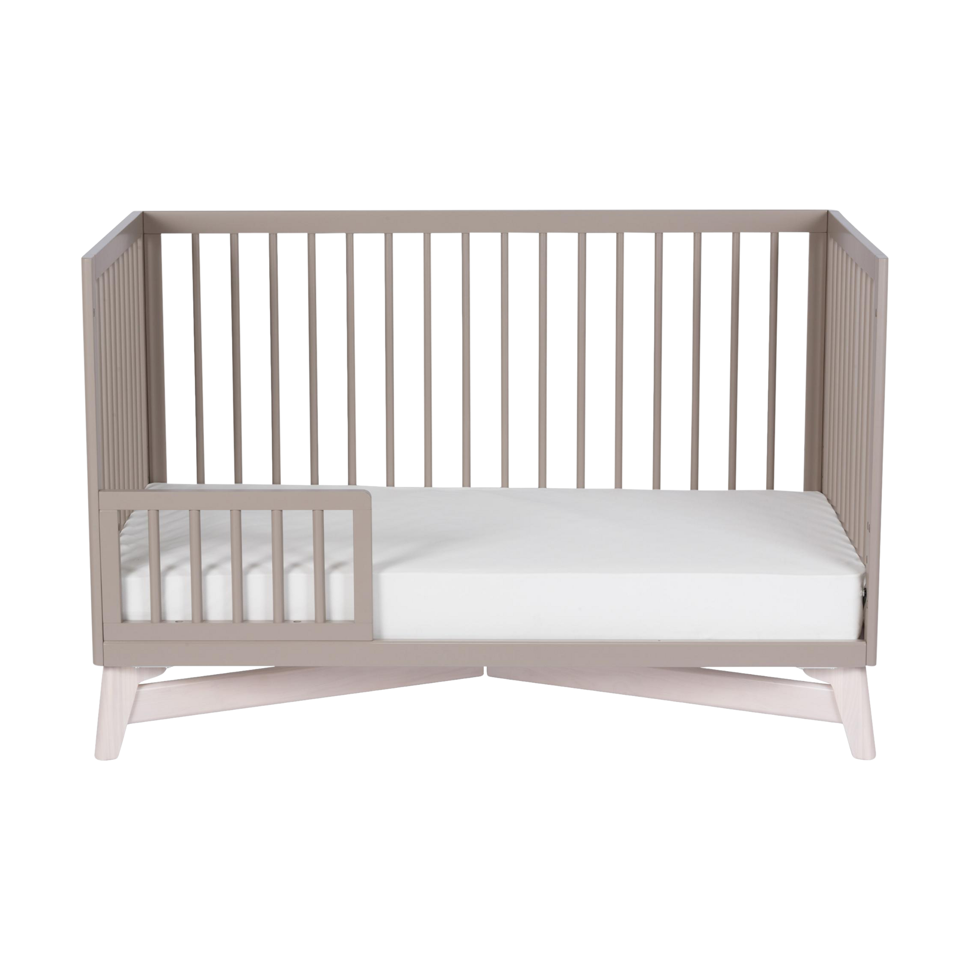 Little Seeds Toddler Spindle Guardrail - Taupe.