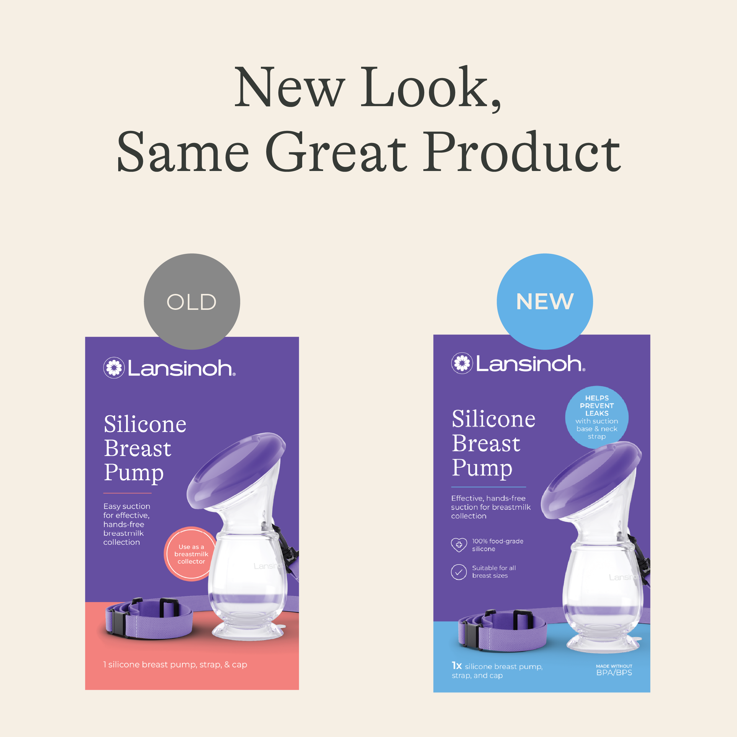 Lansinoh Silicone Breast Pump.