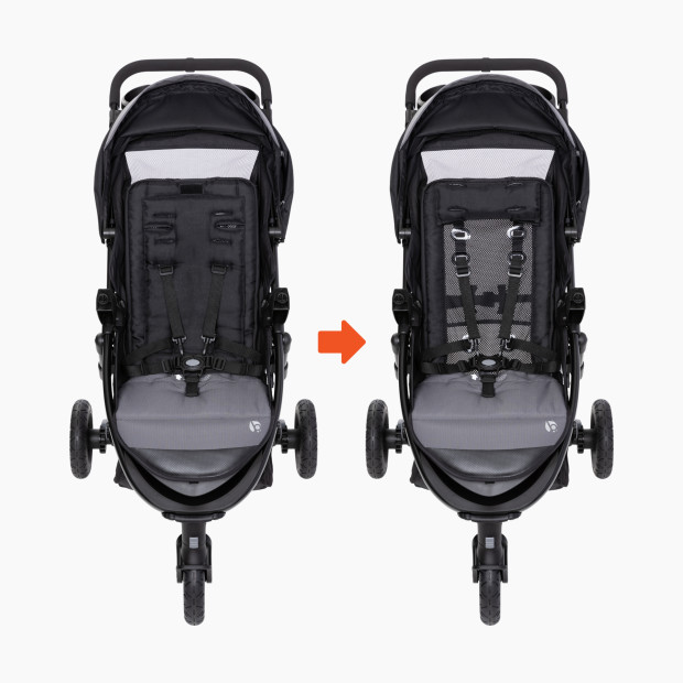 Baby Trend Passport Seasons All-Terrain Travel System with EZ-Lift PLUS Infant Car Seat - Dash Grey.