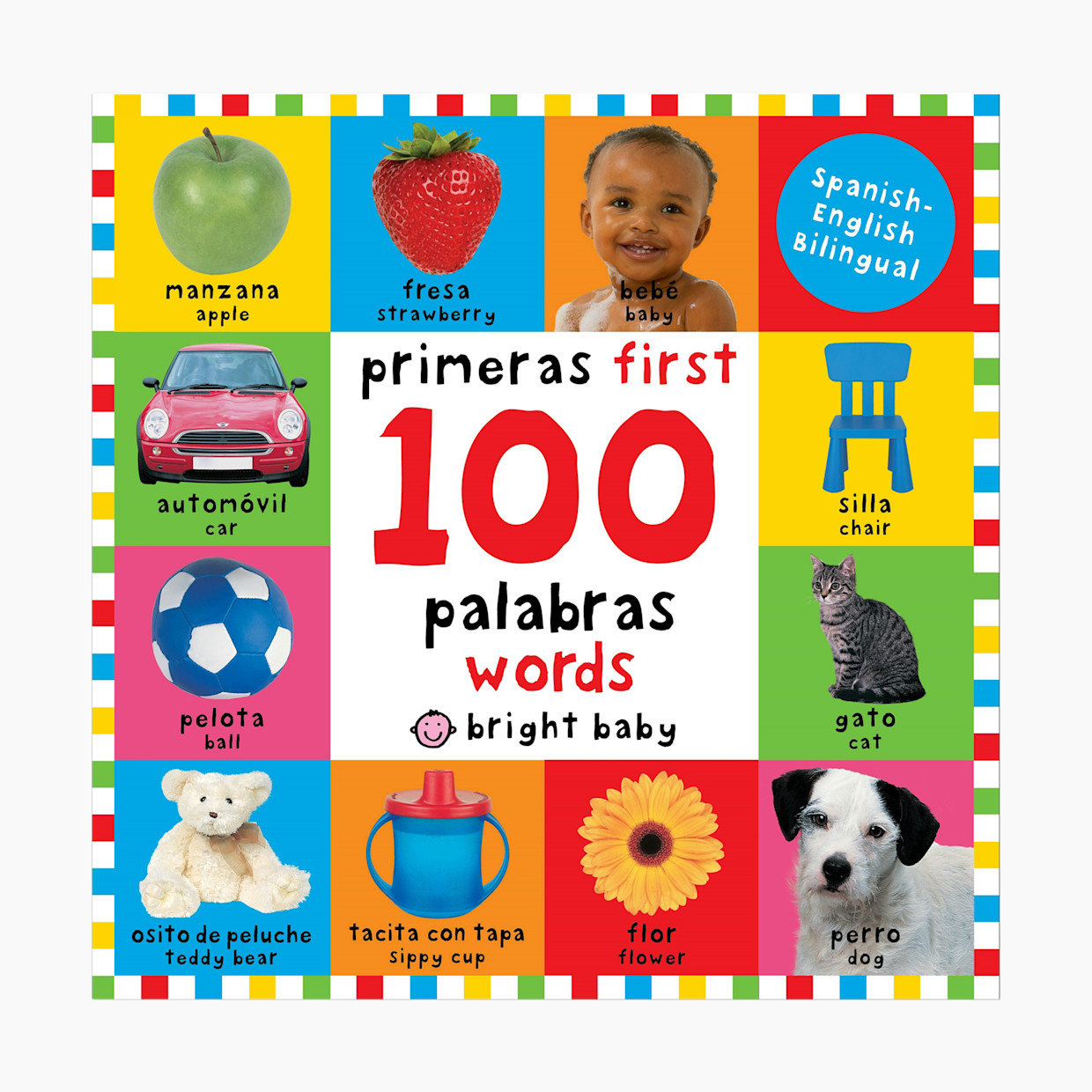 Macmillan Publishers First 100 Words / Primera 100 Palabras (Spanish-English Bilingual).