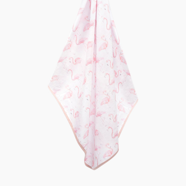 Oilo Studio Jersey Soft Stretch Blanket - Flamingo.