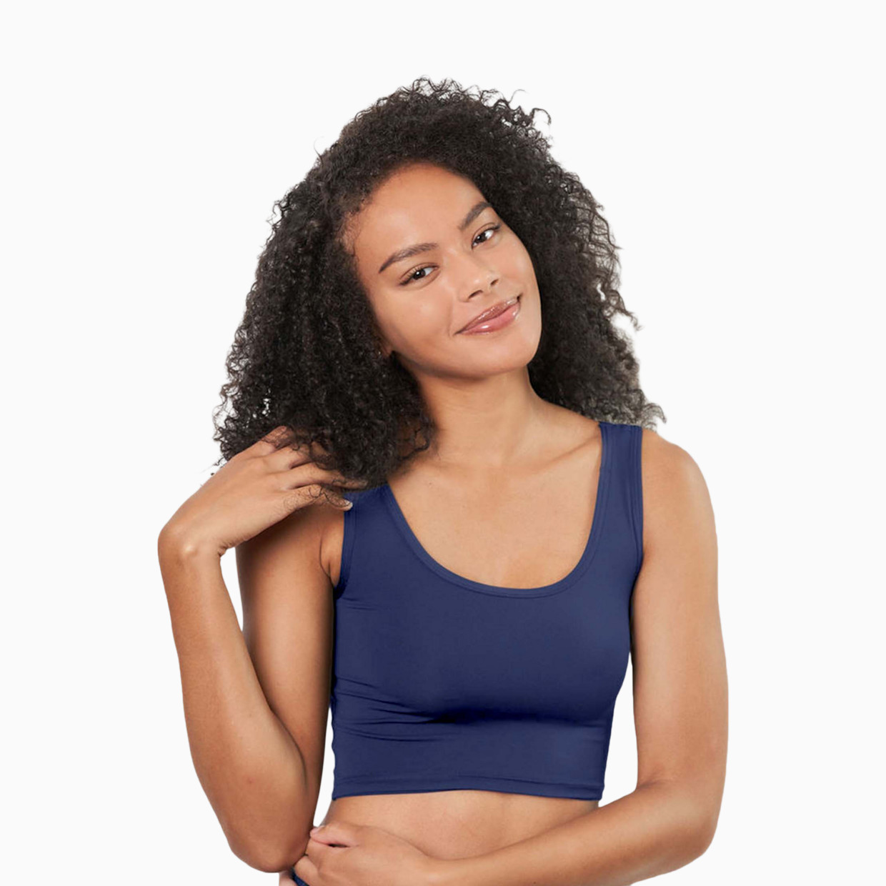 Larken Larken X Nursing + Hands-Free Pumping Bra - Marine, S.