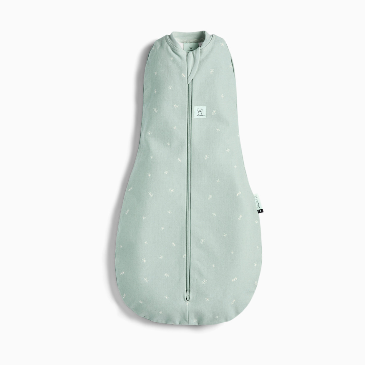 ergoPouch Cocoon Swaddle Sack 0.2 Tog - Sage, 0-3 Months.