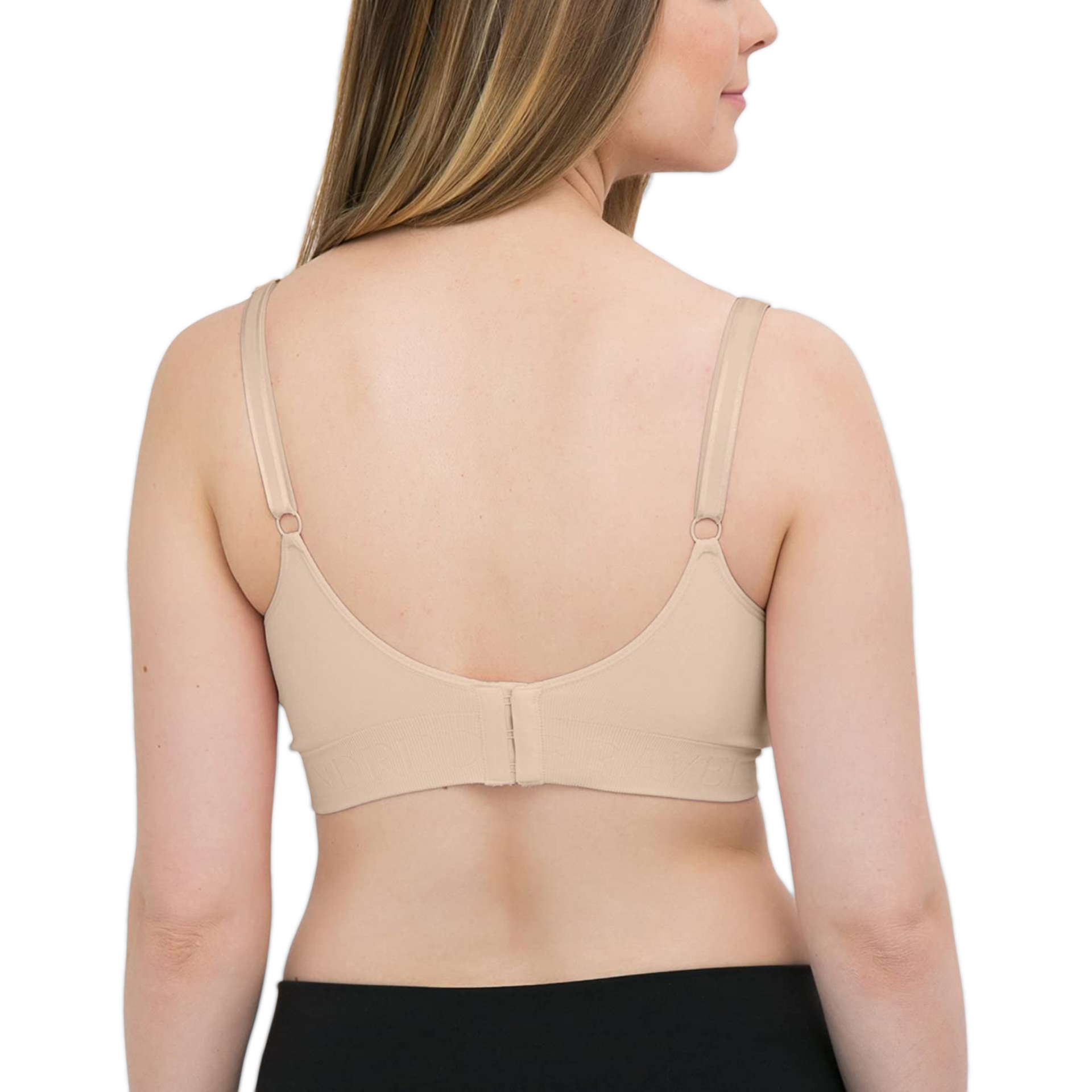 Kindred Bravely Simply Sublime Seamless Nursing Bra For Breastfeeding - Beige, X-Large.