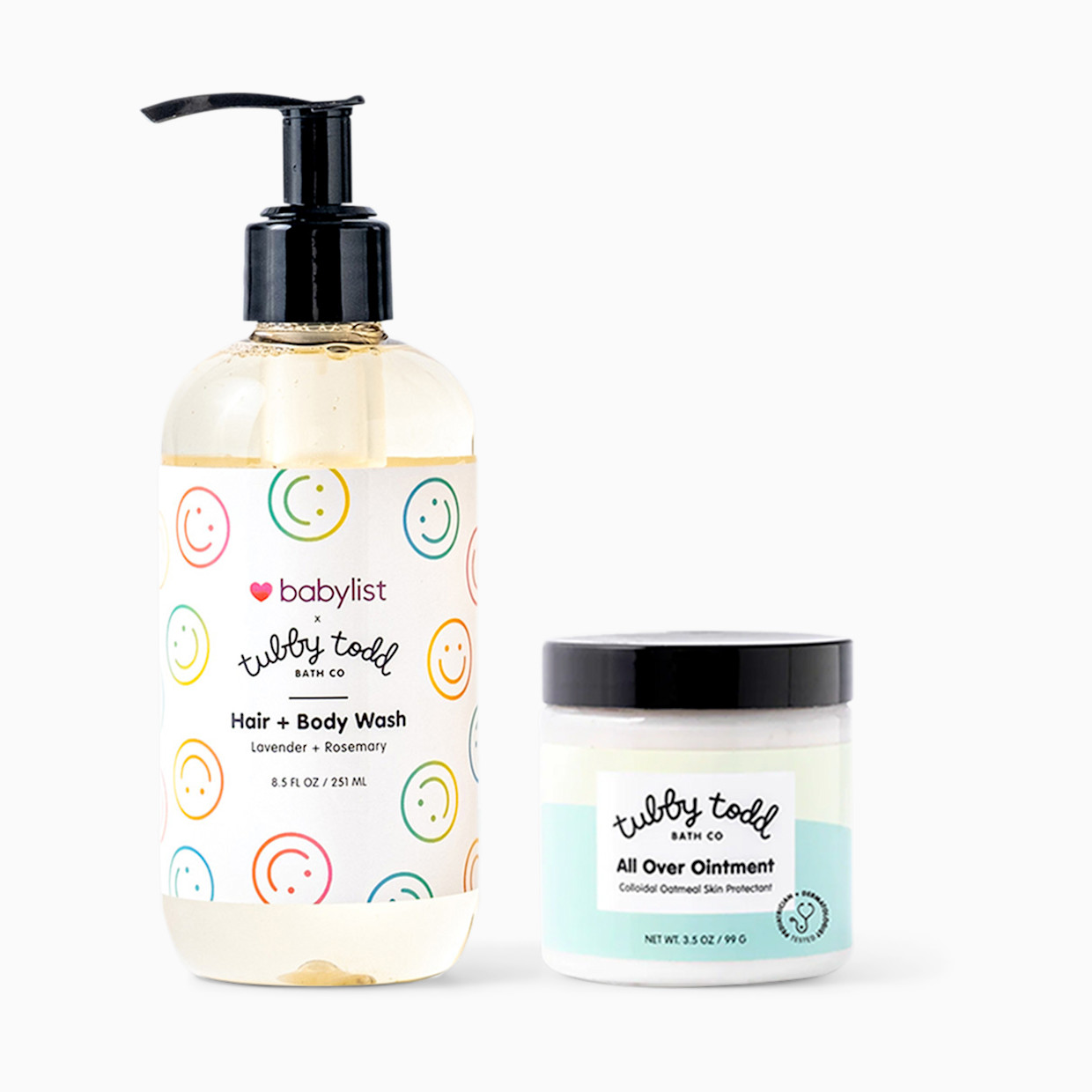 Tubby Todd Tubby Todd x Babylist Skincare Basics Gift Set - Lavender & Rosemary.
