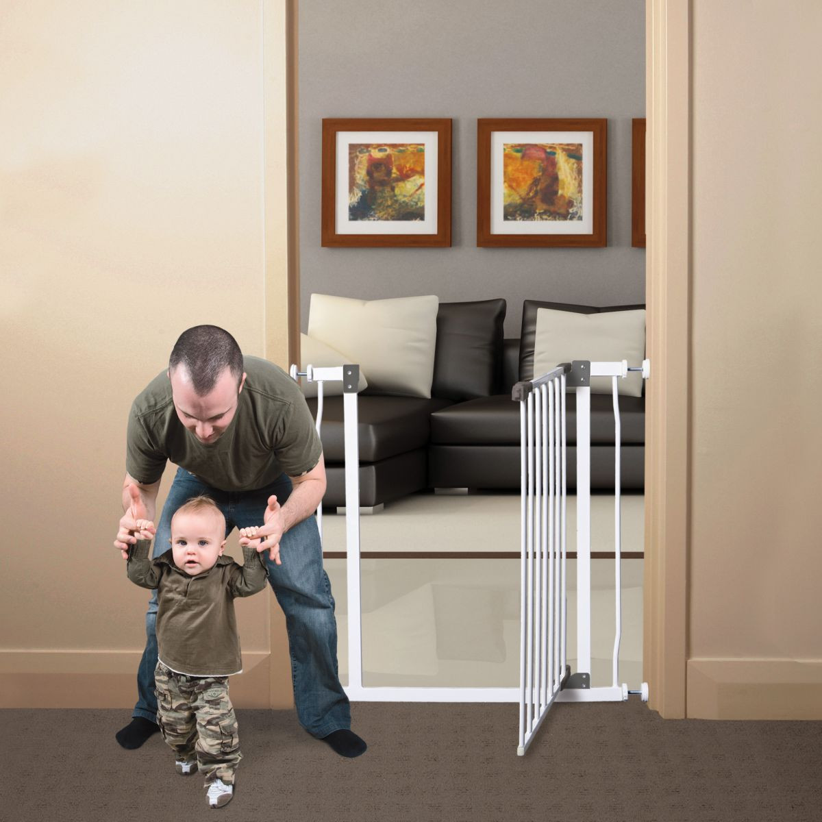 Dreambaby Liberty 29.5" – 36.5" Pressure Mounted Safety Gate.