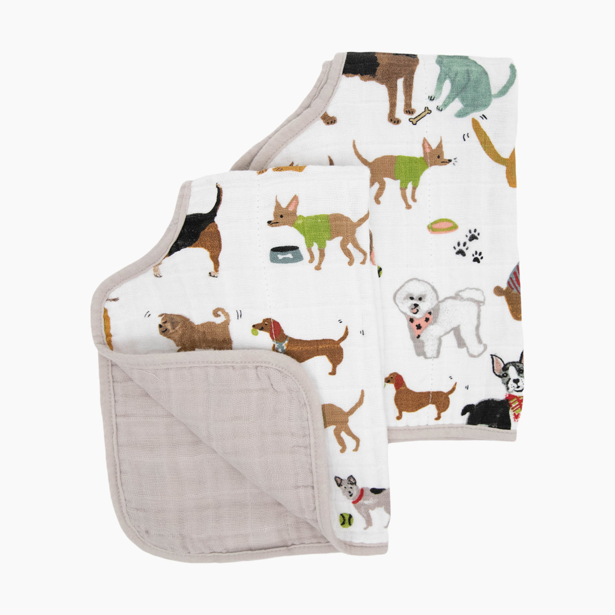 Little Unicorn Cotton Muslin Burp Cloth (2 Pack) - Woof.