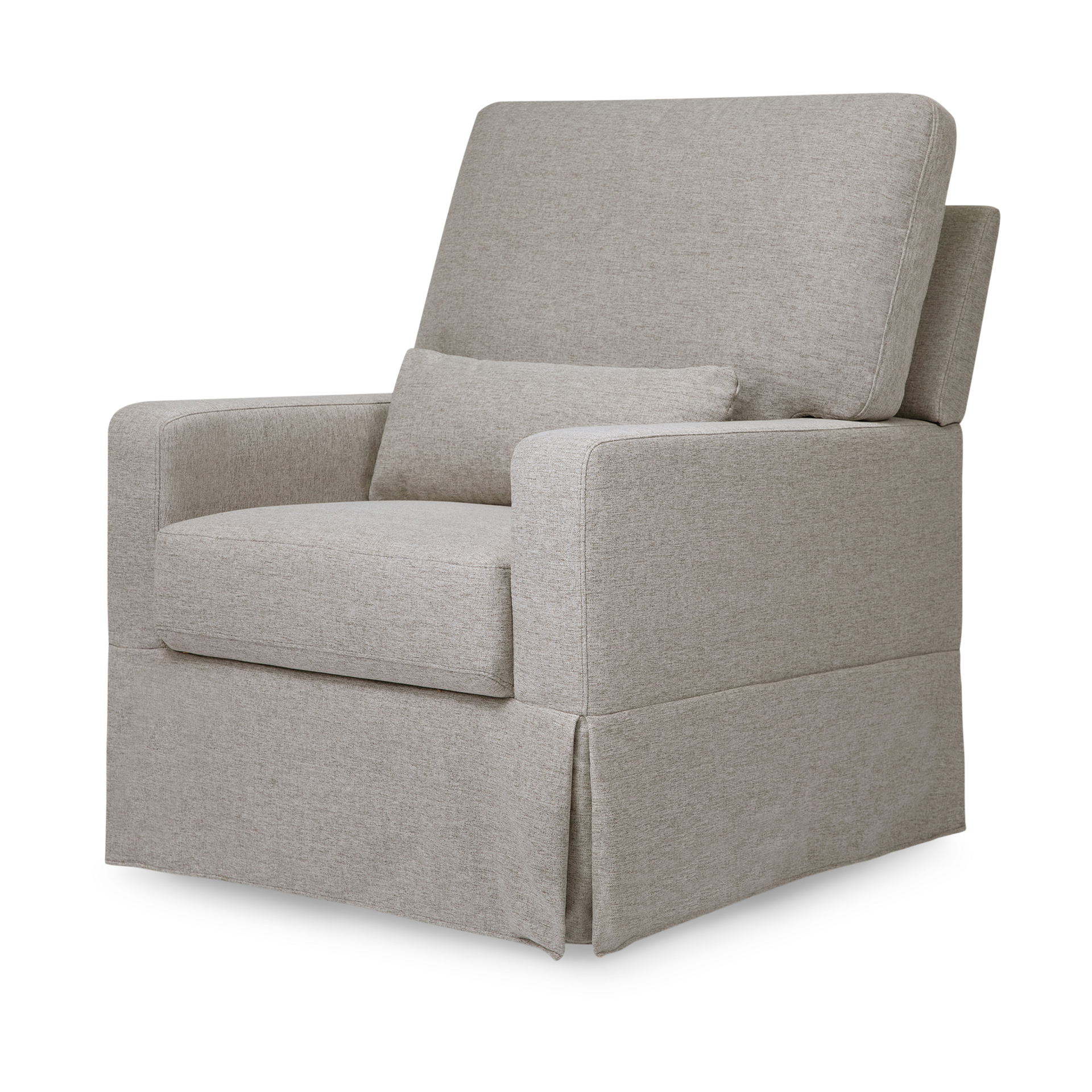 Namesake Crawford Pillowback Comfort Swivel Glider Performance Grey
