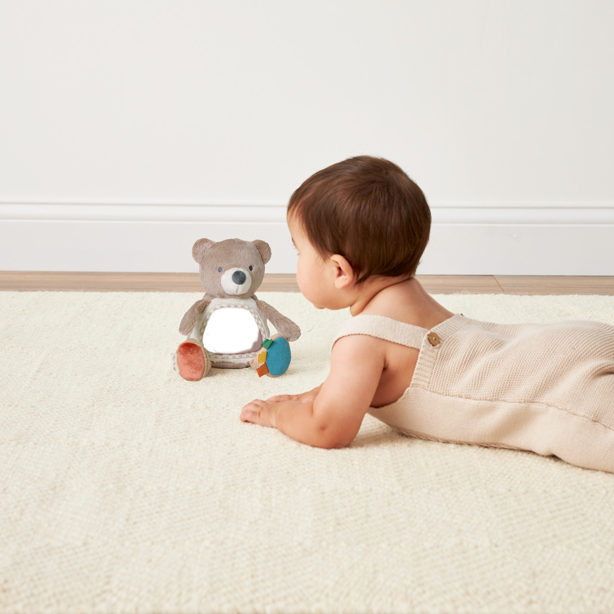 Itzy Ritzy Sensory Tummy Time Mirror - Bear.