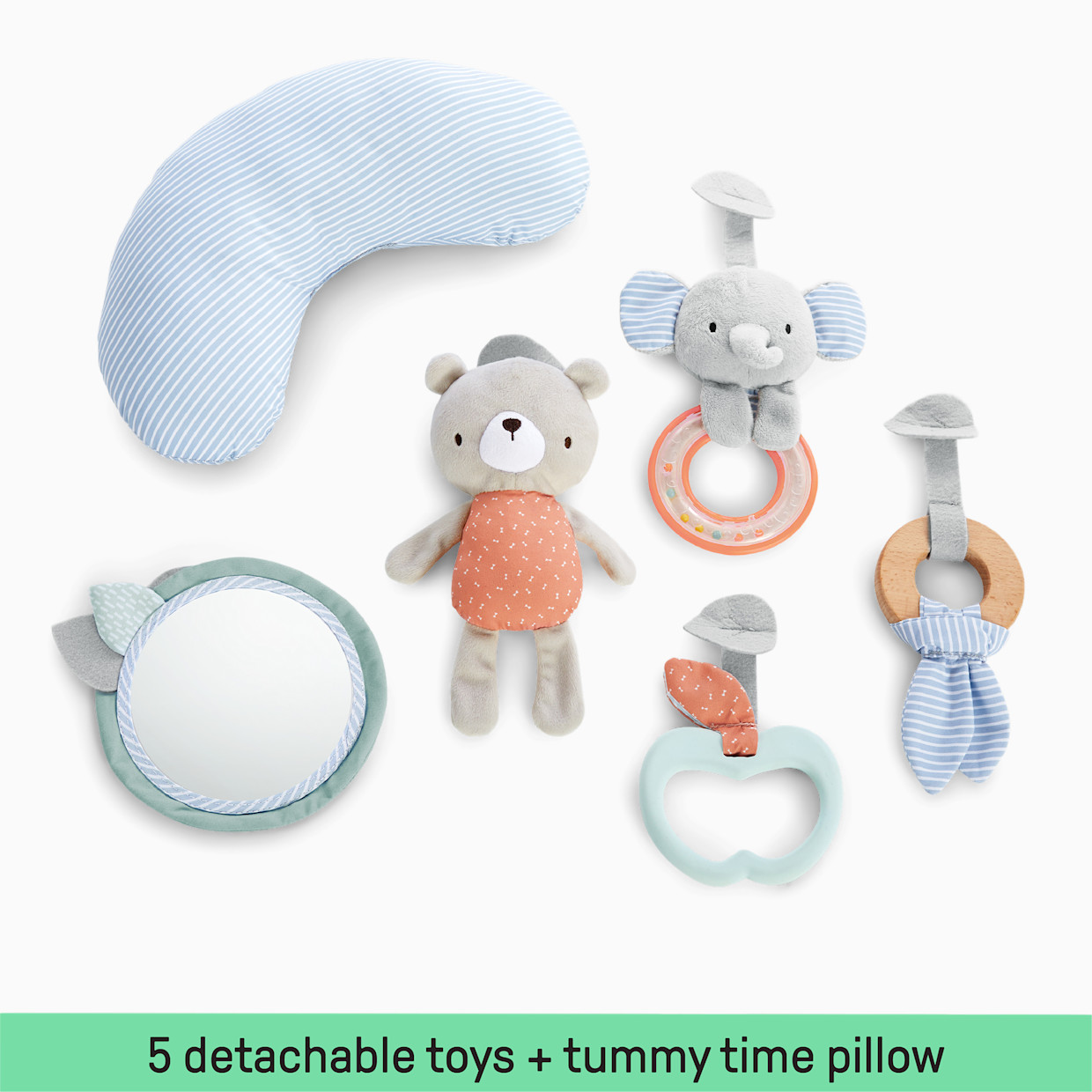 Ingenuity Cozy Spot Duvet Baby Activity Gym and Play Mat - Loamy.