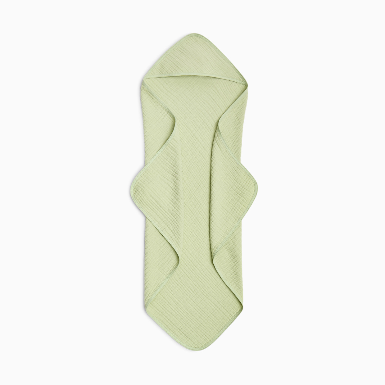 Small Story Muslin Hooded Towels (3 Pack) - Sage.
