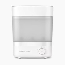 Philips Avent Baby Bottle Sterilizer and Dryer Premium, Removes 99,9% of Bacteria, Chemicals Free, Capacity 6 Bottles/Teats/Accessories, Modular Space Saving Design, Model SCF293