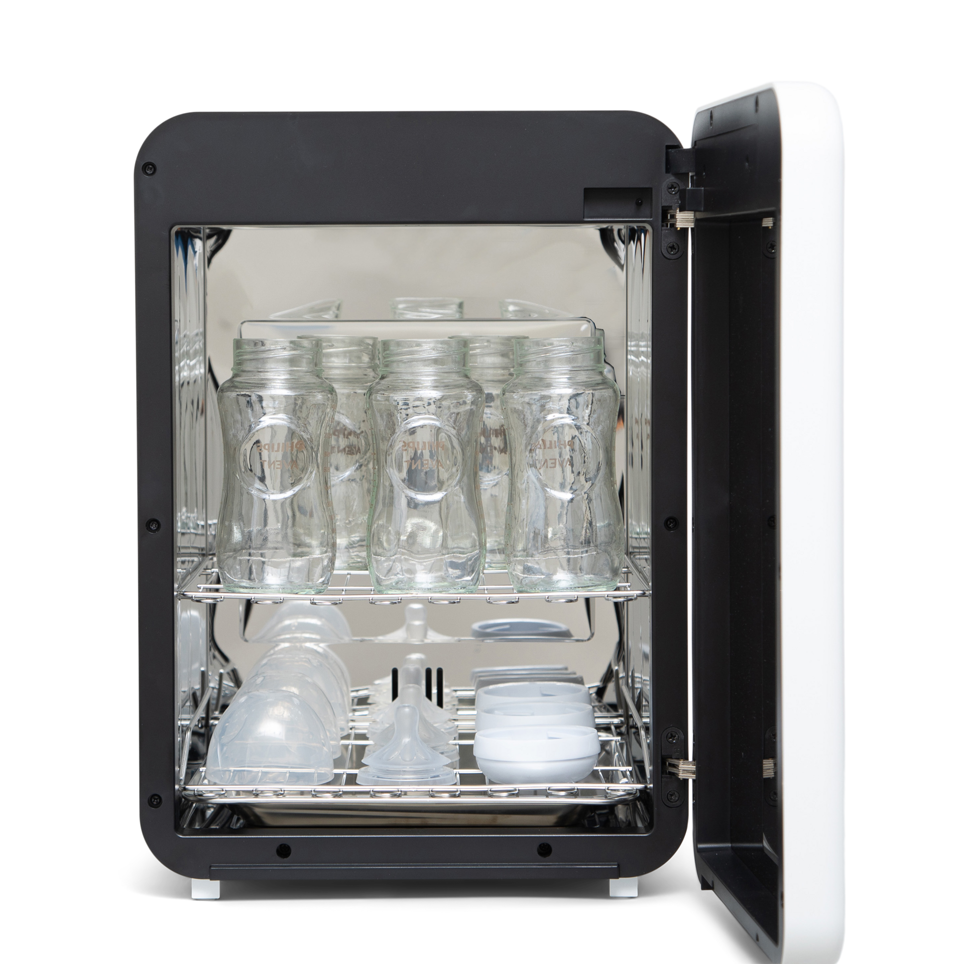 Wabi Baby UVC LED Sanitizer & Dryer Ultra - Gray / Black Trim.