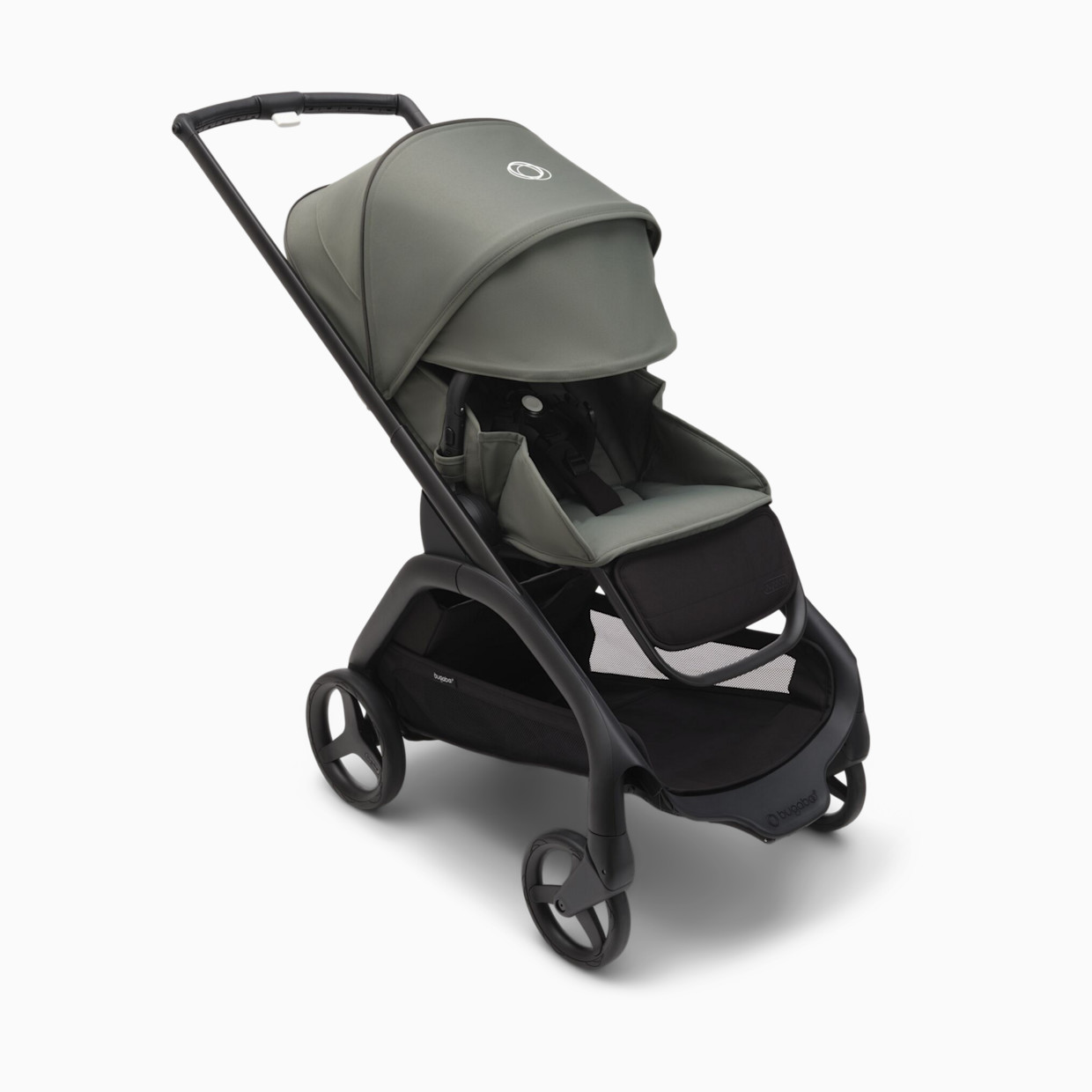 Bugaboo Dragonfly Seat Complete Stroller - Black/Forest Green-Forest Green.