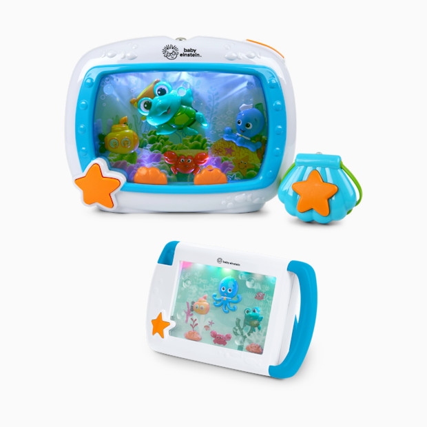 Baby Einstein Sea Dreams Soother Bundle, Musical Sound In Nursery & On-the-Go Toy.