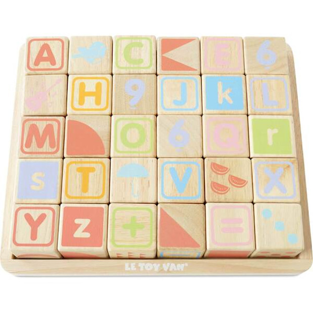 Le Toy Van ABC Wooden Blocks.
